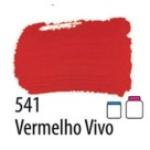 Tinta PVA Fosca 100ml - Vermelho Vivo 541 Acrilex