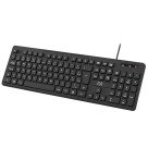 Teclado USB Slim Silencioso Preto TM300 Multi