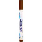 Caneta para Tecido Acrilpen - Marrom Acrilex