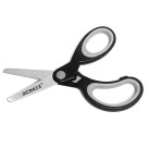 Tesoura Escolar Bicolor - Preta e Cinza 13cm Acrilex