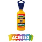 Tinta Dimensional Brilliant 3D 35ml - Amarelo Ouro 505 Acrilex
