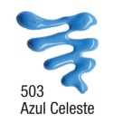 Tinta Dimensional Brilliant 3D 35ml - Azul Celeste 503 Acrilex
