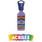 Tinta Dimensional Brilliant 3D 35ml - Lilás 528 Acrilex