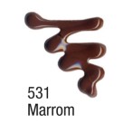 Tinta Dimensional Brilliant 3D 35ml - Marrom 531 Acrilex