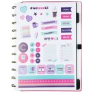 Caderno Inteligente Golden Love Grande 80fls CI