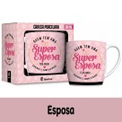 Caneca Porcelana Urban 300ml - Esposa Brasfoot