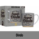 Caneca Porcelana Urban 360ml - Dindo Brasfoot