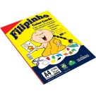 Bloco Criativo A4 Color Cards 120g 24fls Filipinho