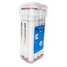 Kit Canetinha Marcadora Dual Point para Pintura Bobbie Goods 12 Cores Kaz