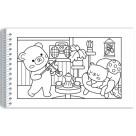 Livro para Colorir Comfy & Cozy Books - Comfy & Cozy Pink Ciranda Cultural