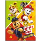 Caderno Brochura Patrulha Canina 80 Folhas Foroni