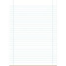 Caderno Brochura Vermelho 48 Folhas Foroni