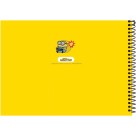 Caderno de Cartografia Minions 80 Folhas Foroni