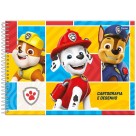 Caderno de Cartografia Patrulha Canina 80 Folhas Foroni