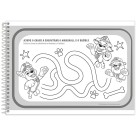Caderno de Cartografia Patrulha Canina 80 Folhas Foroni