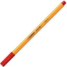 Caneta Stabilo 0.4mm Point 88/40 Vermelho