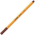 Caneta Stabilo 0.4mm Point 88/45 Marrom Escuro