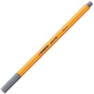 Caneta Stabilo 0.4mm Point 88/96 Cinza Escuro