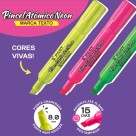 Pincel Marca Texto Atômico Neon - Rosa Pilot