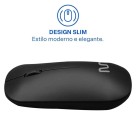 Mouse Sem Fio Slim Box Preto MS100 Multi