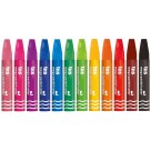Giz Pastel Oleoso 12 Cores Tris