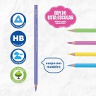 Lápis de Cor 12 Cores Pastel Triangular Mega Soft Color Tris