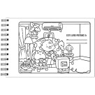 Livro de Colorir Cuties - Bear Cuties Vale das Letras