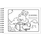 Livro de Colorir Cuties - Bunny Cuties Vale das Letras