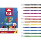 Canetinha Hidrográfica 12 Cores Mega Hidro Color Tris