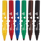 Canetinha Hidrográfica 6 Cores Super Jumbo Mega Hidro Color Tris