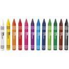 Giz de Cera 12 Cores Triangular Jumbo Tris