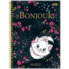 Caderno 1 Matéria Marie Disney 80 Folhas Foroni