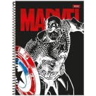 Caderno 1 Matéria Marvel Comics 80 Folhas Foroni