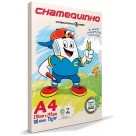 Papel Sulfite A4 Marfim 75g 100 Folhas Chamequinho Chamex