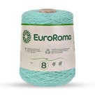 Barbante N.8 800 - Verde Água Claro 600g EuroRoma