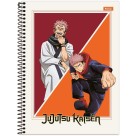 Caderno 1 Matéria Jujutsu Kaisen 80 Folhas Foroni