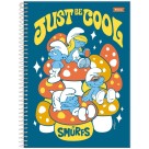 Caderno 1 Matéria Os Smurfs 80 Folhas Foroni