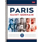 Caderno 1 Matéria Paris Saint-Germain 80 Folhas Foroni