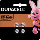 Bateria Alcalina LR44 / A76 / PX76A Lítio 1,5v c/4 Duracell