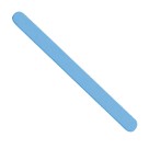 Palito de Sorvete Azul c/100 Theoto
