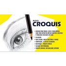 Bloco de Desenho A4 Croquis Manteiga 41g 50fls Filiperson