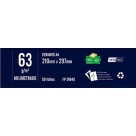 Papel Milimetrado A4 63g 50 Folhas Filiperson