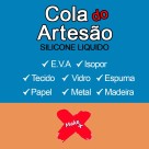 Cola do Artesão 60ml Silicone Líquido Make+