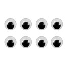 Olhos Móveis 12mm c/40 Kit Super Criativo