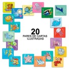Jogo da Memória - No Fundo do Mar 7362 Pais e Filhos