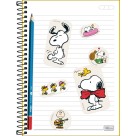Cartela de Adesivos Duplo G - Snoopy Tilibra