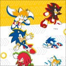 Cartela de Adesivos Duplo G - Sonic Tilibra
