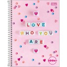 Caderno 20 Matérias Zoom+ Feminino 320 Folhas Tilibra