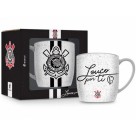 Caneca Porcelana Urban 300ml - Corinthians Brasfoot