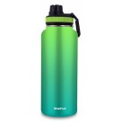 Garrafa Térmica Sun 850ml - Degradê Verde Brasfoot